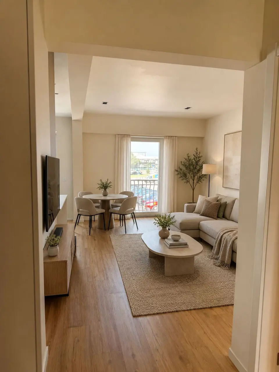Apartment — 2 ch. — Parede